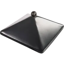 Gabiona Gabionen-Haube Anthrazit eckig 10 x 27,5 x 27,5 cm