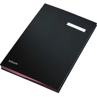 Esselte Unterschriftenmappe A4 Schwarz/Rosa 20 St.