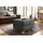 Home Affaire Polsterhocker Dalia Luxus-Microfaser 66 x 46 x 76 cm Grau
