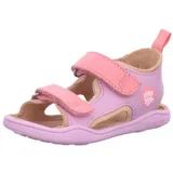 Affenzahn Sandale Leder Airy Otter für Kinder, rosa, Größe 27 EU