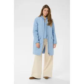 Cream Wintermantel "Jacke ArwenCR", Damen, Gr. 36, blau (rain washed), Obermaterial: 100% Polyester PES., Mäntel Wintermantel