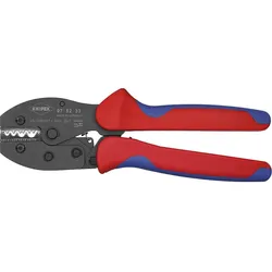 Crimpzange KNIPEX PreciForce Länge: 220mm (für unisolierte Kabelschuhe)