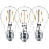 Philips Classic LED Birne E27 4.3-40W/827, 3er-Pack (929001890033)