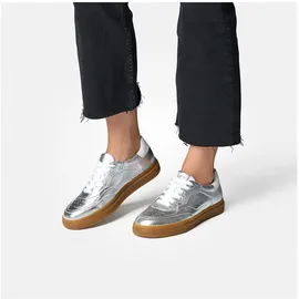 Paul Green Sneaker Low Silber/Weiß Damen 37,5