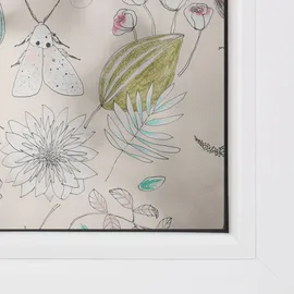 Lichtblick Fensterfolie selbstklebend, Sichtschutz, My Bohemian Garden - bunt B/L: ca. 50x50 cm