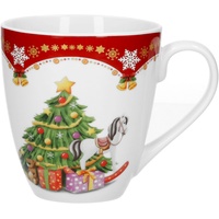 VAN WELL Kaffeebecher Weihnachtszauber 53cl