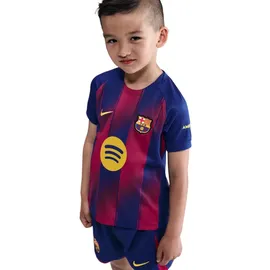 Nike Fc Barcelona Stadium Home Dreiteiliges Nike Replika Fußballtrikot-Set Für Jüngere Kinder, Deep Royal Blue/Noble Red/Midwest Gold, M