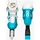 STAMP Skids Control Blau/Grau 30-33