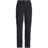 Vaude Farley Zip Off V Regular Hosen - Black - 46