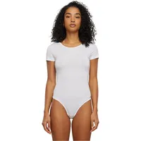 URBAN CLASSICS Ladies Organic Stretch Jersey Body 2-Pack, - Weiß