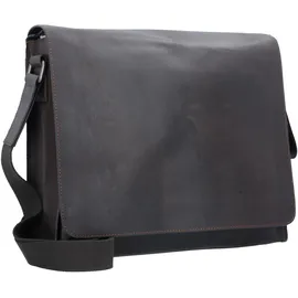 LEONHARD HEYDEN Dakota Umhängetasche Leder 38 cm braun