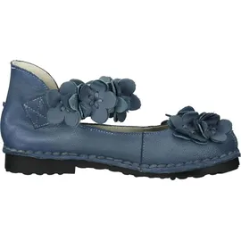 LAURA VITA Hocobio 01 Damen Ballerinas, Ballerinas Leder - Blau - 39