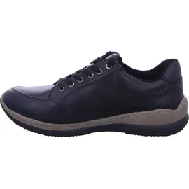 Jana Schnürschuh Damen Schwarz 38