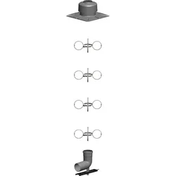 comfort (ATEC) Basis-Set Schacht DN 100-100
