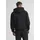 URBAN CLASSICS Fluffy Zip Kapuzenjacke Herren Schwarz L