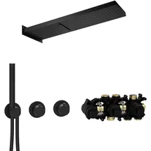 Herzbach MODUL7 Unterputz-Duschsystem mit Thermostat, 70.703711.1.12