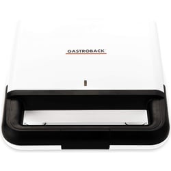 Gastroback Design 42443 Sandwich-Toaster, Toaster, Schwarz, Weiss