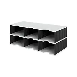 Styro Sortierstation Styrodoc Jumbo Grundeinheit grau/schwarz 6 St.