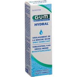 GUM, Mundspülung, SUNSTAR HYDRAL Feuchtigkeitsspray Feuchtigkeitsspray (50 ml, Mundspray)