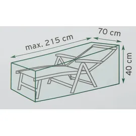 Möbel Kraft Schutzhülle für Sonnenliegen 215 x 40 x 70 cm Grau
