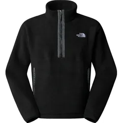 The North Face Mens TNF Fleeski 1/4 Zip Pullover tnf black/tnf black (KX7) XS