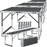 Kesser Tapeziertisch 100 x 60 cm 30 kg grau