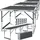 Kesser Tapeziertisch 100 x 60 cm 30 kg grau