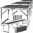 Kesser Tapeziertisch 100 x 60 cm 30 kg grau