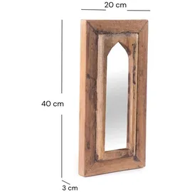 DESIGN DELIGHTS Wandspiegel Yara 40 x 40 cm Beige