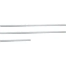Forte Schrankleuchte, Bewegungsmelder, LED fest integriert, Neutralweiß, Kleiderstangenbeleuchtung, optimale Übersicht, 2 x 107 cm 1 x 47,4 cm grau
