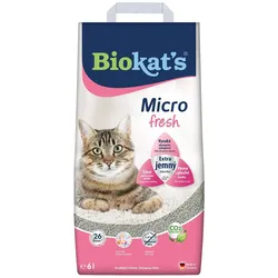 BIOKAT'S Micro Fresh 6 l feines Bentonit-Grieß