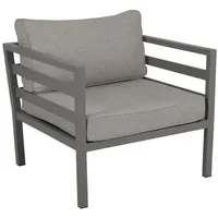 Brafab Weldon Loungesessel Aluminium khaki