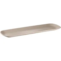 APS Tablett Nero GN 2/4 beige rechteckig 53,0 x 16,2 cm, 1 St.