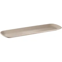 APS Tablett Nero GN 2/4 beige rechteckig 53,0 x 16,2 cm, 1 St.