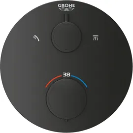 Grohe Precision Unterputz-Duschsystem schwarz matt 348832430