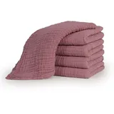 Laleni Spucktücher Rosa, Textil, Quadratisch, 70x70 cm, Pflegen, Babypflege