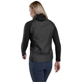 Montane Reißverschlusspullover schwarz Größe 40