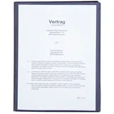 SOENNECKEN Sichtbuch DIN A4 10Hüllen Polypropylen Schwarz