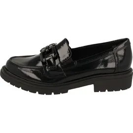 Jana Mokassin Slipper in Schwarz 37 EU