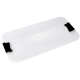 KEEEPER Aufbewahrungsbox Konrad 79,5 x 39,5 x 18 cm 3-tlg. transparent