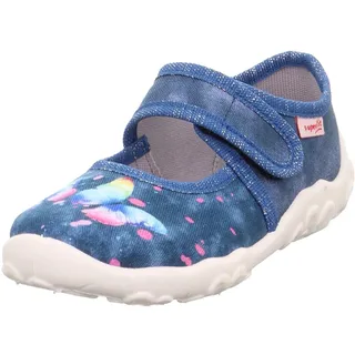 superfit Mädchen Bonny Hausschuhe, Blau 8030, 32