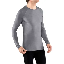 Falke Herren Langarmshirt Wool-Tech Light Grey-Heather S