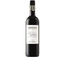 Bio Musso Merlot Rotwein mit Beerenfrüchte aus Spanien 750ml