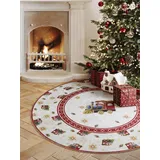 Villeroy & Boch 106276-160 Teppich Drinnen Bodenmatte rund, Polyester Mehrfarbig