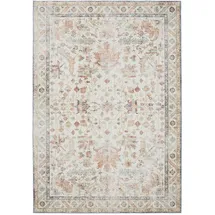 benuta Vintage-Teppich, Mehrfarbig, Beige, Kunststoff, Vintage, Rechteckig, & im Style: Elegant, Retro - Pflegeleicht für Wohnzimmer Schlafzimmer