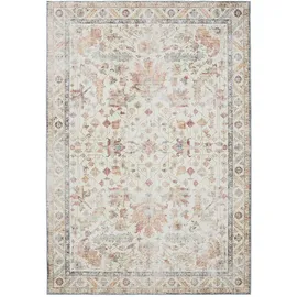 benuta Vintage-Teppich, Mehrfarbig, Beige, Kunststoff, Vintage, Rechteckig, & im Style: Elegant, Retro - Pflegeleicht für Wohnzimmer Schlafzimmer
