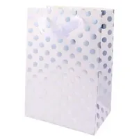 Rico Design Geschenktüte M 2 St. Weiß/Silber