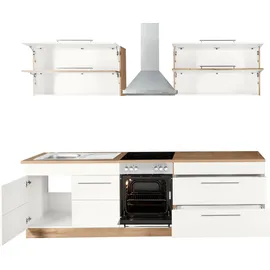 kochstation Küchenzeile KS-Wien 260 cm weiß