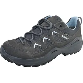 Lowa Sirkos EVO GTX LO Ws GRAPHIT/EISBLAU 39