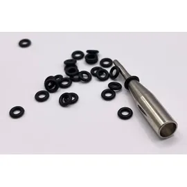 KARELLA Shaft Lock System 30 Gummiringe Blau